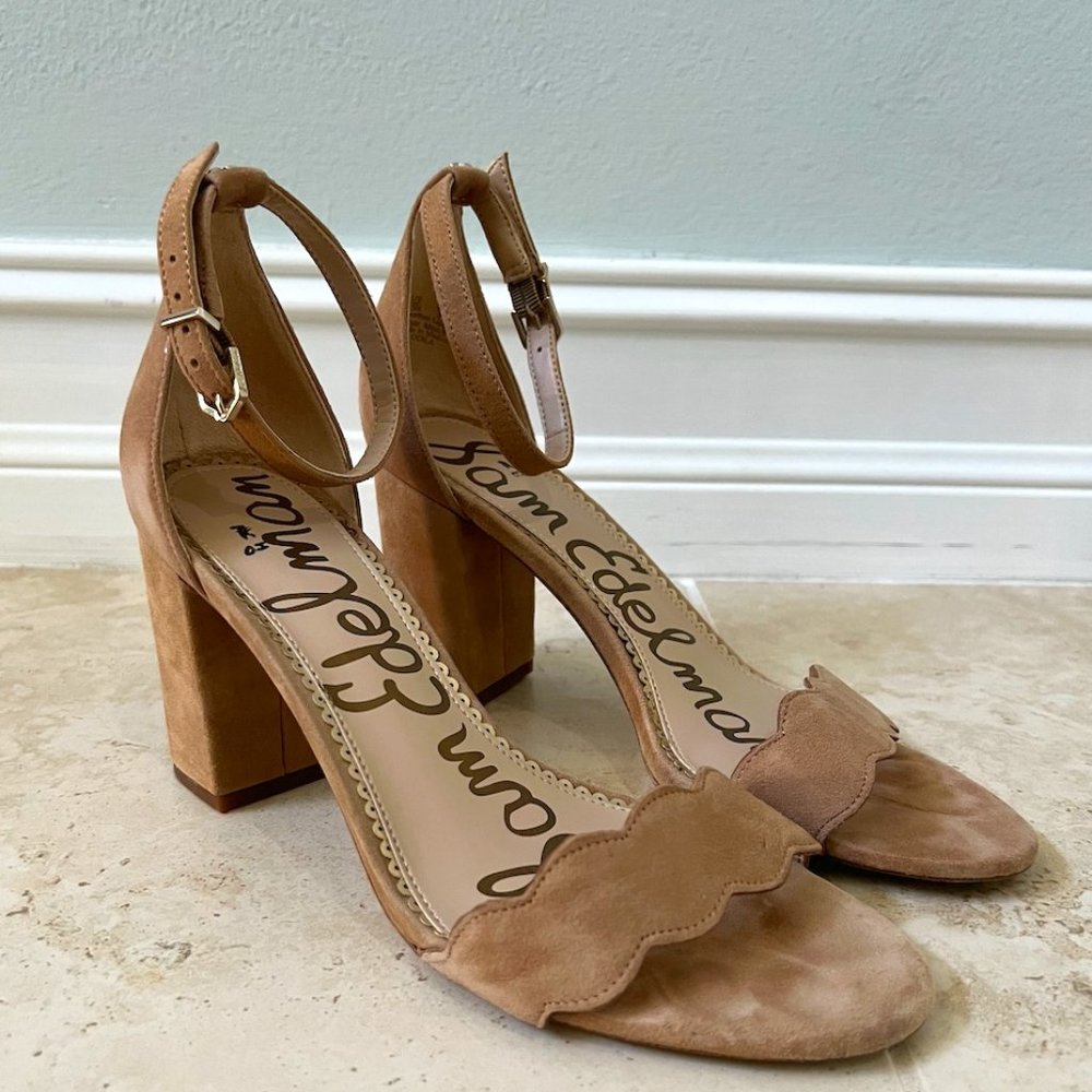 Sam Edelman Beige Heels | Women's Size 7.5 (US)